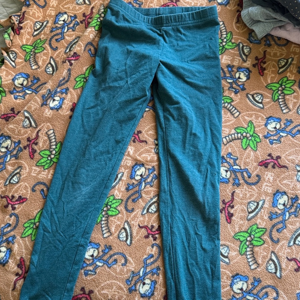 Teal Stretch Leggings